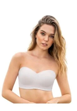Brasier Strapless Blanco Leonisa 091011