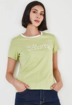 Levis Camiseta Verde-Blanco Levi's