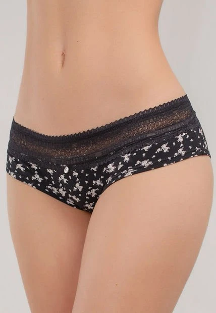 Pantie X3 Negro-Gris-Blanco Lili Pink - Imagen 2