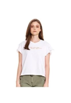 Marithe Francois Girbaud Camiseta Manga Corta Para Mujer Girbaud 38232