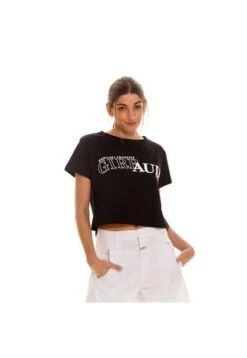 Marithe Francois Girbaud Camiseta Manga Corta Para Mujer 38298