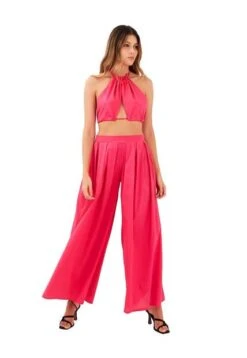 Pantalon Fucsia Para Mujer Audrey Mercedes Campuzano