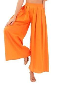 Pantalon Naranja Para Mujer Audrey Mercedes Campuzano