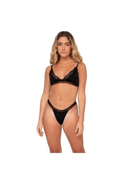 Top Negro Para Mujer Sissy Mercedes Campuzano