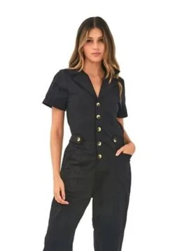 Enterizo Negro Para Mujer Celtis Mercedes Campuzano