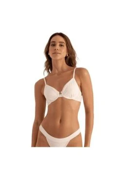 Bra Blanco Para Mujer Maison Mercedes Campuzano