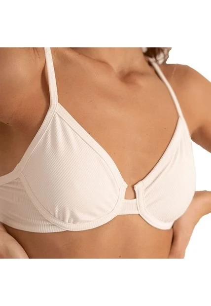 Bra Blanco Para Mujer Maison Mercedes Campuzano - Imagen 2