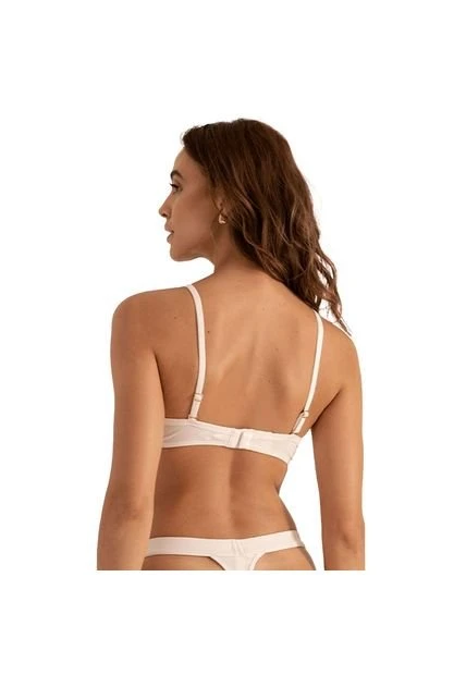 Bra Blanco Para Mujer Maison Mercedes Campuzano - Imagen 3