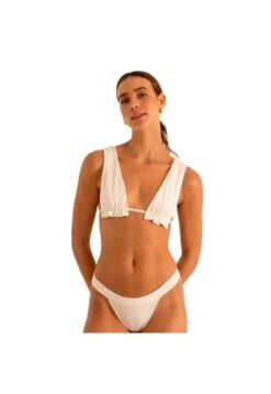 Top Blanco Para Mujer Peony Mercedes Campuzano