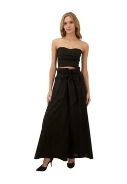 Pantalon Negro Para Mujer Clem Mercedes Campuzano