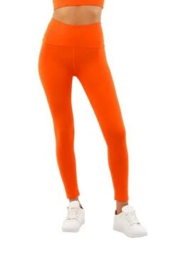 Legging Naranja Para Mujer Venus Mercedes Campuzano