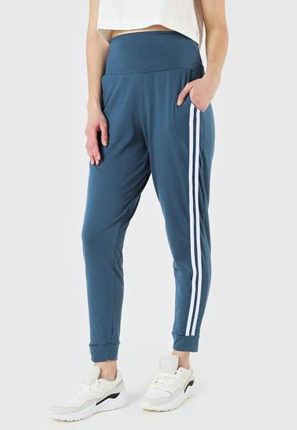 Pantal贸n Sudadera Azul-Blanco MP