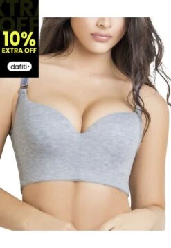 MP Brasier Adulto Femenino Gris Marketing Personal