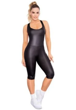 Enterizo Largo Mujer Negro Mp 89867