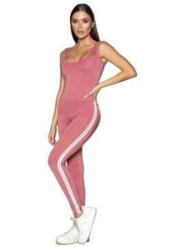 Enterizo Largo Mujer Rosa Mp 100028