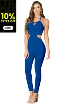 ENTERIZO LARGO ADULTO AZUL REY MP 88838