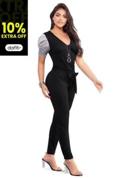 Enterizo Negro MP 92517