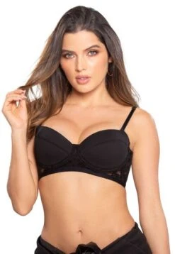 Brasier Mujer Negro Mp 77665