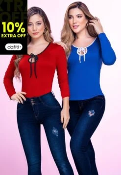 Camibuzo Mujer Rojo Mp 32693