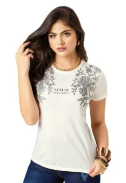 CAMISETA ADULTO MARFIL MP 88548