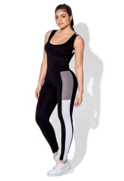 Enterizo Largo Mujer Negro Mp 89334