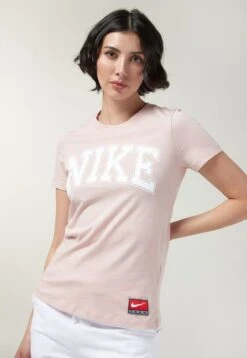 Camiseta Palo Rosa-Blanco Nike Sportswear