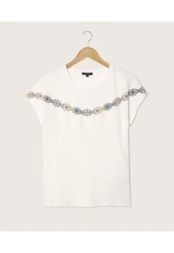 Camiseta Mujer Patprimo M/C Blanco Algodón