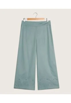 Pantalon Mujer Patprimo Verde Oliva Jaspe Viscosa
