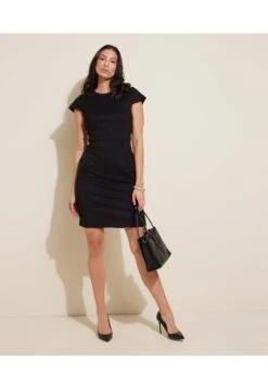 Vestido Mujer Patprimo M/C Negro Poliéster
