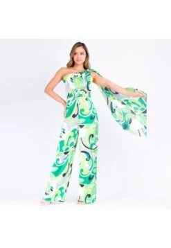 Enterizo Largo Multicolor PISTACHO