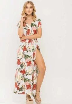 Vestido Amara Blanco Ragged Pf11511155