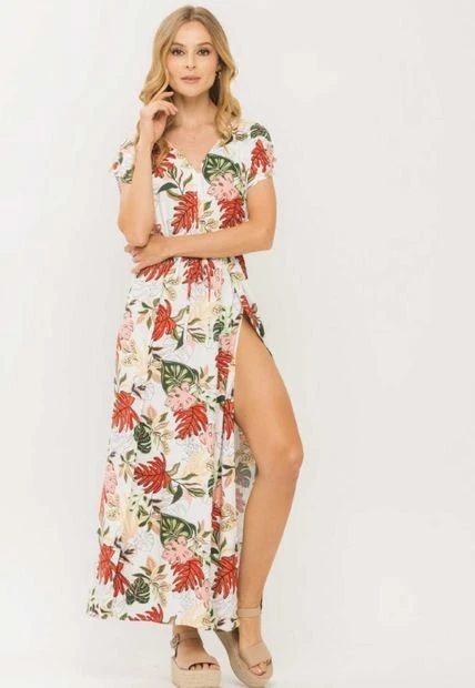 Vestido Amara Blanco Ragged Pf11511155