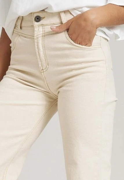 Pantalon Palm Beige Ragged Pf51310103 - Imagen 2