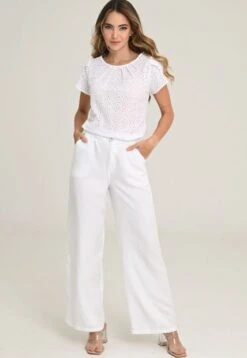 Pantalon Kait Blanco Ragged Pf21310001