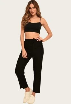 Pantalon Amanza Negro Ragged Pf11310676