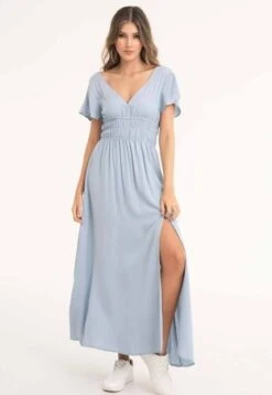 Vestido Santorini Azul Ragged Pf11511145