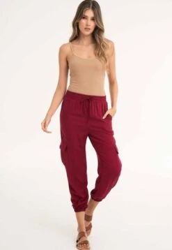 Pantalon Cargo Rojo Ragged Pf11310690
