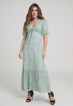 Vestido Tabata Verde Ragged Pf31511118