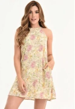 Vestido Grecia Amarillo Ragged Pf31511095