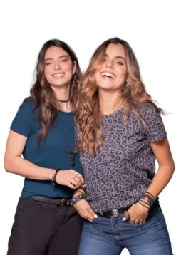 CAMISETA PAQ X2 MUJER MULTICOLOR 96672