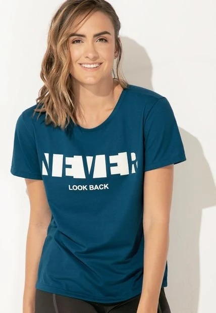 Camiseta Mujer Azul Rutta 78191 - Imagen 2