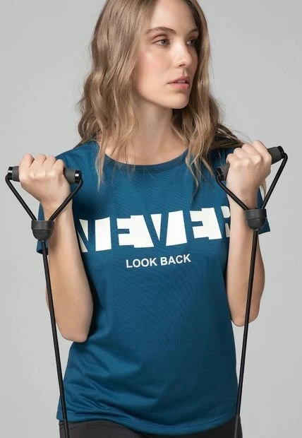 Camiseta Mujer Azul Rutta 78191 - Imagen 3