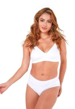 Brasier Clásico Mujer Blanco Santana