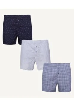 Boxer Hombre Seven Bragueta Gris PackX3 Poliéster