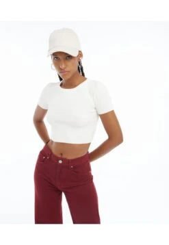 Camiseta Mujer Seven M/C Blanco Viscosa