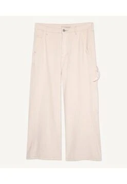 Pantalon Mujer Seven Beige Algodón