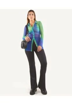 Pantalon Mujer Seven Negro Nailon