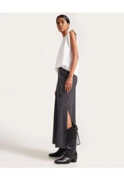 Pantalon Mujer Seven Negro Poliéster