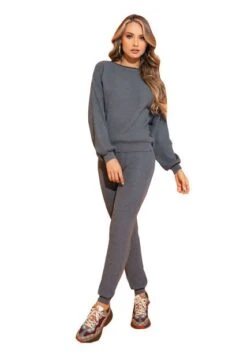 Conjunto Gris Seven7 A-003