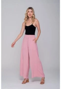 Pantalón Palazzo Palo De Rosa-S-91PN0051